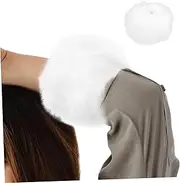 [WOFASHPURET] Comfortable Plush Wrist Cover Warmer Ring Plush Oversleeve Stylish for Parties