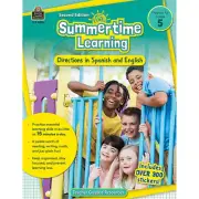 Summertime Learning: English and Spanish Directions, Grade 5 Second Edition (Pr