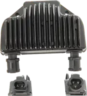 Drag Specialties Solid State Regulator Black 2112-1044