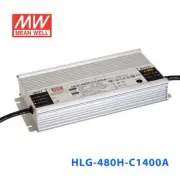Mean Well HLG-480H-C2800AB Power Supply 479W 2800mA - Adjustable and Dimmable
