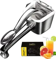 Lemon Squeezer Stainless Steel, Manual Juicer Citrus Lime Orange Fruit Squeezer