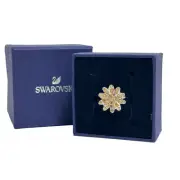 Swarovski Eternal Flower ring Flower, Multicolored, Rhodium plated 58 / 8 USA