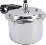 Aluminium Alloy Pressure Cooker, Cookware, Time and Energy Saving, Compatible with Gas Stoves, Electric Induction Cookers, Flat Top Stoves (22CM/5L)