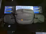 Brand new fishing waist bag + a lure box, choose extra 4 lures for only $5