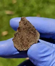 Meteorite**NWA 13272; Achondrite-ung**4.038 grams, Gorgeous Rare Endcut!!!