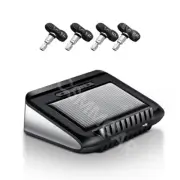 Wireless Solar Car Tire Pressure Monitoring System TPMS USB 4 Internal Sensors (for: Volkswagen)