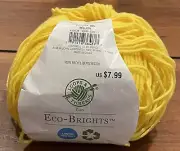 Loops and Threads Eco-Brights Yarn Skein - Yellow