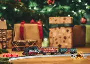 Marklin 29124 Christmas HO Steam Starter Train Set - Marklin USA full warranty!