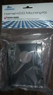 Kingwin HDM-226 Internal 3.5 to 2.5 Hard Drive Mounting Kit - NOS