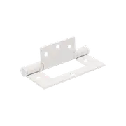 Zanda 100x70mm White Fast Fix Bearing Hinge