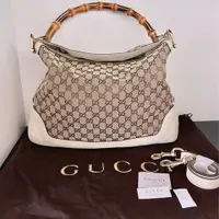 在飛比找PopChill優惠-[二手] GUCCI DIANA Bamboo GG CAN