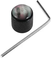 OFFSCH Metal Guitar Potentiometer Knob: Volume Tone Speed Control Knob With Wrench - Replacement Controlling Switch For Electric Bass