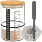 Food Storage Sourdough Starter Container Reusable Fermentation Jar Baking