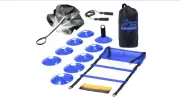 Big B Pro Sports Speed & Agility Training Set - Soccer Training Equipment Blue