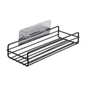 3Pcs Punch Free Bathroom Shelf Bath Organizer Storage Rack Shower Wall Basket Xnc