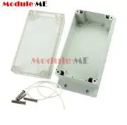158x90x65mm Clear Waterproof Plastic Electronic Project Box Enclosure Cover Case