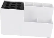 VINTORKY Hair Styling Tool Box with Scissors Holder Compact Hairdressing Case for Barbers and Home Use Convenient Storage for Combs and Scissors Lightweight Organizer for Neat