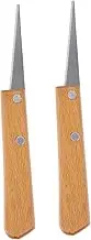 HOODANCOS Stainless Steel Blades Fettling Knife Ideal for Pottery Pottery Tool Fettling Clay Ceramic Cutting Woodworking Tool