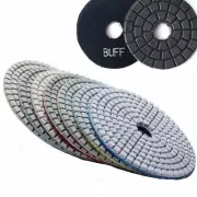 3" Diamond polishing Pad 38 Piece + 4 Buffer Glass Granite Stone Concrete marble