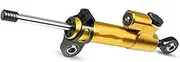 ZUXIM CB125R CB150R CB190R CB250R CB300R CB400 CB500X CB500R, Steering Damper Electric Scooter Directional Stabilize Dampers Top Accessories Electric Scooters Damper Kit(Black Black glod)