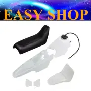 White Plastic Fender Fairing Seat Fuel Tank Yamaha PEEWEE PW50 PY50 50 DIRT BIKE