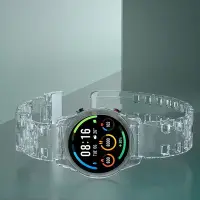 在飛比找Yahoo奇摩拍賣-7-11運費0元優惠優惠-小米手錶運動版 透明冰川錶帶 TPU 親膚柔軟 小米手錶co