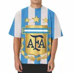 T恤 TAG THAILAND ARGENTINA AFA FLAG AOP ALL OF PRINTING ANIME