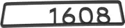 ORFOFE Strong Practical Address Numbers for House Sturdy Acrylic Material Fade-resistant for Outdoor Use
