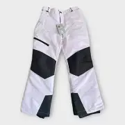 Swiss Tech Snow Pants Girls Size Medium 7/8 Dusky Lavender and Black Adjustable