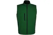 SOLS Mens Rallye Soft Shell Bodywarmer Jacket (Bottle Green) - UTPC349
