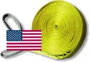 U.S. made SD SNATCH STRAP - 2" X 30') 15,500 lb MBS