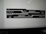 Berrien County Sheriff Georgia Patrol Car Decals 1:64 two for one money