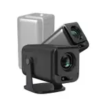 Laser 1080p Android Multi-Angle LED Projector (Black)
