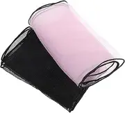 [FOMIYES] Lightweight Organza Scarves for Women Breathable Fashion Kerchiefs Solid Colors Stylish Comfortable Workmanship