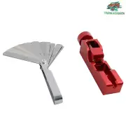 Universal For Most 10/12/14/16 mm Spark Plugs W/Feeler Gauge Spark Plug Gap Tool