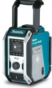 Makita DMR115 18V Li-ion Cordless Digital Bluetooth Jobsite Radio