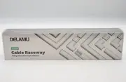 Delamu Cable Raceway Hiding Cables Make Huge Difference CC02 Brand New Sealed