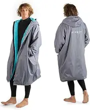 [Osprey] Changing Robe for Kids and Adults, Waterproof Changing Robe, Swimming and Beach Robe, Unisex, Grey XL