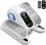 Under Desk Elliptical Machine, Ellipse Leg Exerciser for Seniors, Quiet & Portab