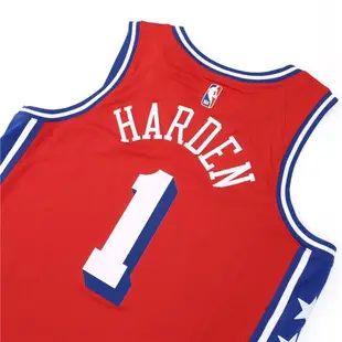 Nike 球衣 費城76人 主場紅 主場藍 76ers 哈登 James Harden 城市版 網眼透氣 DO9539-664