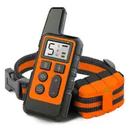 Obedience Remote Control Anti Bark Dog Electric Shock E-Collar Training Orange