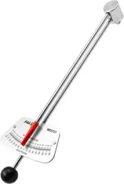1/4-inch Drive Beam Torque Wrench - 0-80 Inch/Pounds and 0-9 Silver