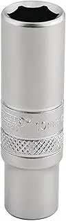 Draper 16529 1/4 Inch Square Drive 6 Point Metric Deep Socket, 10mm