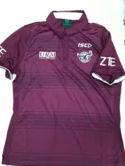 NRL Manly Media Polo - Womens