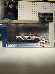 Ebbro 1/43 1971 Bre Datsun Bluebird 510 Nissan Nismo Signed By Peter Brock