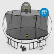 Springfree Medium Square Trampoline Bundle - Moving Bundle NEW