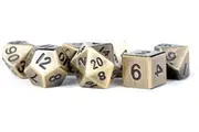 Metal Dice Set (Antique Gold)