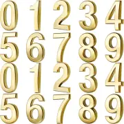 ✨20 Pieces Mailbox Numbers for House outside 0-9 Door Room Signs Self Adhesive A
