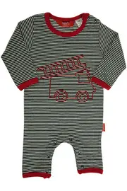 Fire Engine Romper--RHU-AF12058
