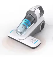 Qijun Anti Allergen Handheld Bed Mattress Vacuum Cleaner 5KPa Suction UV-C Light